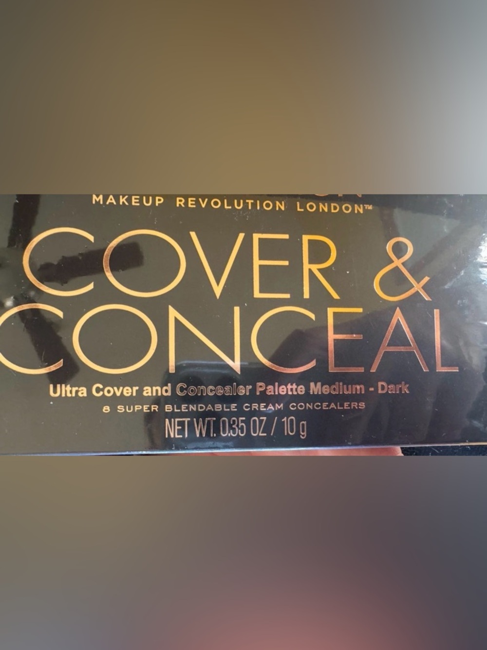 Revolution Makeup Bundle W/ Clear Makeup Case-Concealer/Highlighter/Cream - Picture 9 of 14